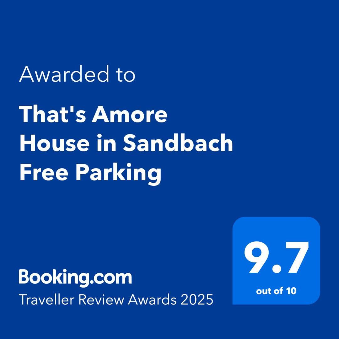 That'S Amore House In Sandbach Free Parking Exterior photo